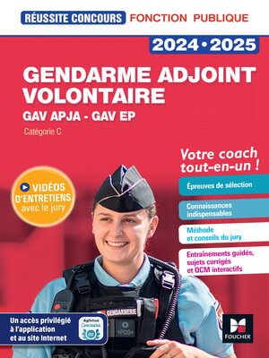 cover image of Gendarme adjoint volontaire—APJA  et EP- 2024-2025
